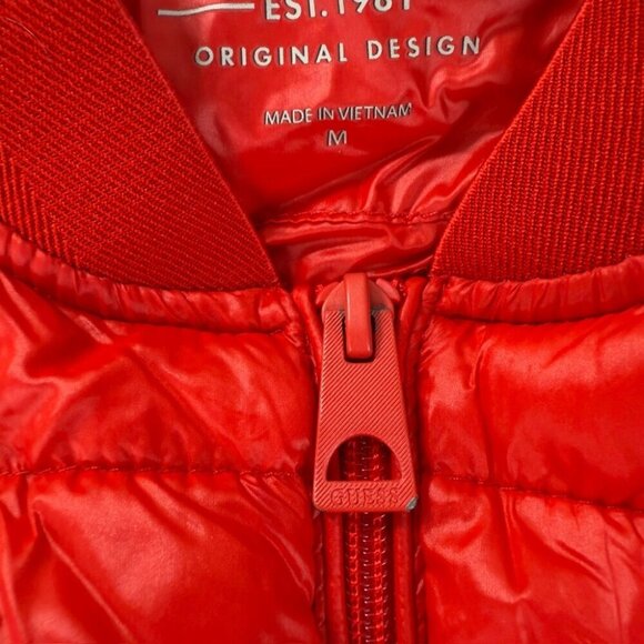 Guess Puffer Red Jacket Men’s Size Medium - Picture 6 of 14